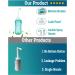 Portable Bidet Shower 500ml | Intimate Peri Bottle for Women | Double Nozzle Podusche with Storage Bag | Perfect for Postpartum Care - Buy Online on GoSupps.com