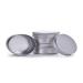 20 Pack 0.5oz Aluminum Tin Jars - Refillable Round Containers for Lip Balm, Cream - 15ml Screw Lid Bottles - Buy Online on GoSupps.com