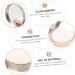  SOESFOUFU 2Pcs Small Powder Container Body Powder Container Powder Container Toilet Mirror Travel Powder Container Concealer Abs - Buy Online on GoSupps.com