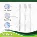 HQSLsund Disposable Travel Toothbrushes with Toothpaste - 30 Pack, Individually Wrapped for Adults and Kids | 3 Colors | Manual Disposable Toothbrush Set for Travel Toiletries - Buy Online on GoSupps.com