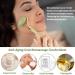 Chyaya Jade Roller & Gua Sha Massage Set - Natural Anti-Aging Facial Tools for Skin Care & Muscle Relaxation (3 Pieces) - Buy Online on GoSupps.com