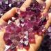 100g Natural Purple Fluorite Crystal Octahedrons Rock Specimen China Stone Collection - Buy Online on GoSupps.com