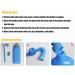 350ML Colostomy Bag Cleaning Bottle - Ostomy Bag Cleaning Tool for Permanent Use - Buy Online on GoSupps.com