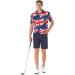 Royal & Awesome Men's Funny Golf Polo Shirt - X-Large Union Jack Design - Buy Online on GoSupps.com