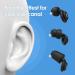 Beszeith Soft Foam Ear Plugs - Noise Reduction & Hearing Protection for Sleep, Work, Concerts - Reusable Silicone for Motorcycle & Snoring - Black - Buy Online on GoSupps.com