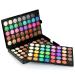 120 Color Waterproof Eyeshadow Palette - Matte & Shimmer Shades | Professional Pigmented Cosmetics Set - Buy Online on GoSupps.com