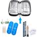 Vianber Insulin Travel Cooling Bag w/ 2 Ice Packs - Diabetes Medical Isothermal Cooler (Black) - Buy Online on GoSupps.com