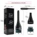 LSxia 2-in-1 Green Gel Eyeliner Set - Waterproof, Smudge Proof, High Pigment Eye Makeup with Brush - Cream Eyeliner Pot for Women - Buy Online on GoSupps.com