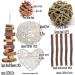 Organic Apple Wood Chew Toys for Hamsters, Rabbits, Chinchillas, Guinea Pigs, Rats & Birds - 13PCS - Buy Online on GoSupps.com
