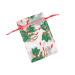 Anneome 10pcs Drawstring Bags Bags Christmas Candy Bags Party Bags Storage Bag Bronzing Christmas Bag