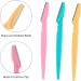 DDSHUN 24 Pcs Eyebrow Razors - Portable Facial Hair Shaver & Exfoliating Tool for Women and Men - Buy Online on GoSupps.com