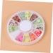 POPETPOP 12 Nail Protector Fruit Nail Charms Nail Art Decorations Eco-friendly Nail Decor Nail Decorations for Nail Art Fruit Decor Manicure Tool Polymer Clay Slices for Nail Boxed Decorate - Buy Online on GoSupps.com
