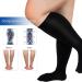 Plus Size Compression Socks for Men & Women | 3 Pairs Thick Calf Support | 7XL Skin Color - Buy Online on GoSupps.com