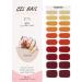 Foyute Semi Cured Gel Nail Strips 20 Pcs Soft Self-Adhesive Gel Nail Polish Wraps Sticker for Salon-Quality Manicure Set Long Lasting Easy to Apply & Remove Nail File & Wooden Stick (Fade purple) - Buy Online on GoSupps.com