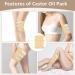 MQFORU Castor Oil Pack Wrap Kit - 8PCs Reusable with Velcro Fastener | Liver Detox & Digestive Health - Buy Online on GoSupps.com