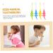 Frcolor 16 Pack Small Crocodile Toothbrush for Kids | Cute Toothed Cleaners for Infants & Toddlers | PBT Small Head Oral Hygiene Tools - Buy Online on GoSupps.com