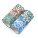 10 Rolls FKEYTO Washi Tape Set 15mm x 5 Meters - Ideal for Bullet Journals, Scrapbooking, DIY Crafts, and Planners - Buy Online on GoSupps.com