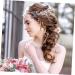 FRCOLOR 4 Pairs Branch Leaf Hairpin Bling Hair Clips Girl Hair Clips Bridal Headpieces for Wedding Bride Headpieces for Wedding Crystal Clips Accessories The Flowers Headgear Alloy Miss - Buy Online on GoSupps.com