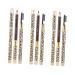 LALAFINA LALAFINA 6 pieces of pen shape for coffee light beauty double sided fine makeup long waterproof pattern on proof pencil eyebrow smooth