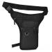 Generic leg bag pocket-drop-leg belt pockets for men women-multi-purpose motorcycle pocket outdoor trips hip pocket climbing thigh pocket black