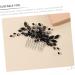 Decor Rhinestone Hair Accessories Hair Toppers Bridal Hair Accessories Hair Side Comb Hair Accessories for Women Bride Hair Comb Women Hair Comb Metal Wedding Crystal Dish Women's - Buy Online on GoSupps.com
