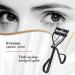 Uranian Eyelash Curler with Built-in Comb and Replacement Silicone Pads - Premium Makeup Tool for Women and Girls - Buy Online on GoSupps.com