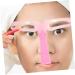 NOLITOY Eyebrow Tools 6 Sets Eyebrow Aid Pro Tools Handheld Eyebrow Stencils Replaceable Eyebrow Stencil Major Travel 12X11X8CMx2pcs Pinkx2pcs - Buy Online on GoSupps.com