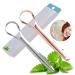 Buy Creative Fashion Stainless Steel Tongue Cleaner - Easy to Use Tongue Freshener & Mouth Care Scraper for a Clean Mouth | International Shipping Available - Buy Online on GoSupps.com
