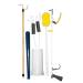 Lumex Hip Kit-Post Surgery with Dressing Stick, Sock Aid, Shoe Horn, Reacher, Long Handle Sponge, Medical Mobility Tools, 5590R-1