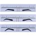 Convenient Accurate Eyebrow Shaping Template Extension Guide Measuring Tool AchievePerfect Brow Adjustable Eyebrow Ruler Template Measurement Tool Beauty Salon Eyebrow Ruler - Buy Online on GoSupps.com