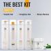 GK Hair Global Keratin Professional Hair Kit (1000ml) - Best Smoothing Keratin Treatment for Silky Smooth Natural Hair - New Formula - Buy Online on GoSupps.com