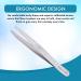 Stainless Steel Slanted Tweezer for Ingrown Hair Removal - Professional Eyebrow, Chin, and Facial Hair Remover - Ergonomic Design for Precision Plucking - Buy Online on GoSupps.com