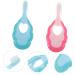 Minkissy Teething Toys for Babies | 6 Pcs Baby Toothbrush Set | Gentle Toothbrush Massagers for Newborns & Children - Buy Online on GoSupps.com