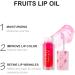 SOMGKINE Lip gloss oil moisturizing lip gloss moisturizing lip gloss long lasting fruit lip care products for moisturizing lips long lasting and transparent moisturizing lip oil gloss - Buy Online on GoSupps.com