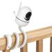 Baby Monitor Holder for Hello Baby HB65 HB66 HB248 ANMEATE SM935E Video Monitor Flexible Baby Camera Mount Baby Monitor Stand Baby Camera Holder for Cot Compatible with HelloBaby Baby Monitor For HB65/HB66/HB40/HB248/ANMEATE SM935E Flexible Mount
