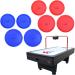 Pack of 8 Cosmos Air Hockey Pucks for Game Table - Home Air Hockey Accessories - Buy Online on GoSupps.com