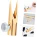 FOMIYES 3pcs Eyebrow Sharpening Tool Eyebrow Pen Colored Pencil Eyebrow Pencil Sharpener Card Slot Goldenx3pcs 4.5x2cmx3pcs - Buy Online on GoSupps.com