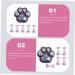 minkissy 1 Set Nail Practice Holder Acrylic Nail Holder Nail Stand Holder Nail Art Diy Tool Nail Art Mixing Magnetic Holder Nail Tools Show Rack Nail Tip Holder Manicure Crystal Glue Aurora 4.8x4.5cm fluorescent blue - Buy Online on GoSupps.com