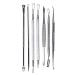 Pimple Popper Blackhead Remover Kit with Extractor Tool - Acne Treatment for Blemish and Whitehead Popping - Includes Pimple Popper Badge - Buy Online on GoSupps.com