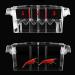 4 Rooms HD Fish Breeding Box Aquarium - Double Hatching Incubator & Isolation Box for Guppy Baby Fish - Buy Online on GoSupps.com
