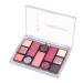 12 Color Matte Eyeshadow Palette Glitter Eye Shadow Long Lasting Make up with Sweat Resistance Multifunctional for Leisure Parties Weddings Goforwealth
