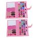 TOVINANNA 2pcs 33 Eyeshadow Compact Cosmeticos Para Mujer Matte Eyeshadow Makeup Pigmented Eyeshadow Palette 1 count (Pack of 1) As Shownx2pcs