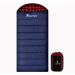PALLYGO 0 Degree Cotton Flannel Sleeping Bag for Adults - Cold Weather Camping - Big and Tall - Right Zip - Buy Online on GoSupps.com