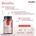 SunActive Iron Dietary Supplement Fe-P80LK Rosehip Complex with Vitamin C Folic Acid Vitamins B12 B6 and B2 90 Capsules - Buy Online on GoSupps.com