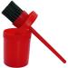 EKKIA Hoof Brush with Pot - Red - 125 ML - Buy Online on GoSupps.com