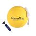 GAMESUN Tetherball and Rope,Full-Size Soft Rubber, Portable Tetherballs with Soft Rope - Great Outdoor Game for Family Fun Play Yellow