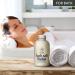 Relaxing Bathing Salt 600g - Sea Salt with Lavender & Sage Oil for Sleep Stress Relief and Aromatherapy - Best Body Care & Wellness Solution - Buy Online on GoSupps.com