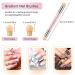 Shop Luliyldj Nailart - Double-Headed Color Curve Tool & Sponge Brush Applicator with 4 Replacement Heads | International Shipping Available - Buy Online on GoSupps.com