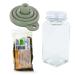 Spice bottle powder + funnel + organic cumin 40 g