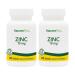 NaturesPlus Zinc 10 mg - 90 Tablets Pack of 2 - Supports Immune Health & Overall Well-Being - High-Potency Amino Acid Chelate Form - Gluten Free Vegetarian - 180 Total Servings